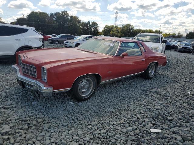 1H57U7B484260 - 1977 CHEVROLET MONTECARLO წითელი ფოტო 1