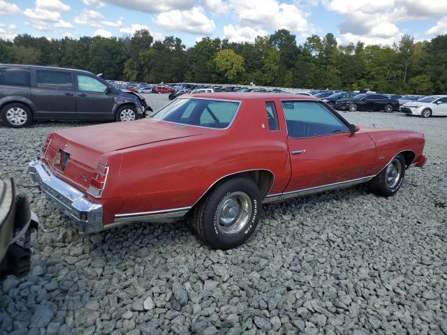 1H57U7B484260 - 1977 CHEVROLET MONTECARLO წითელი ფოტო 3