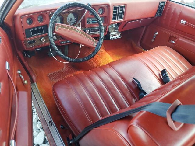 1H57U7B484260 - 1977 CHEVROLET MONTECARLO წითელი ფოტო 8
