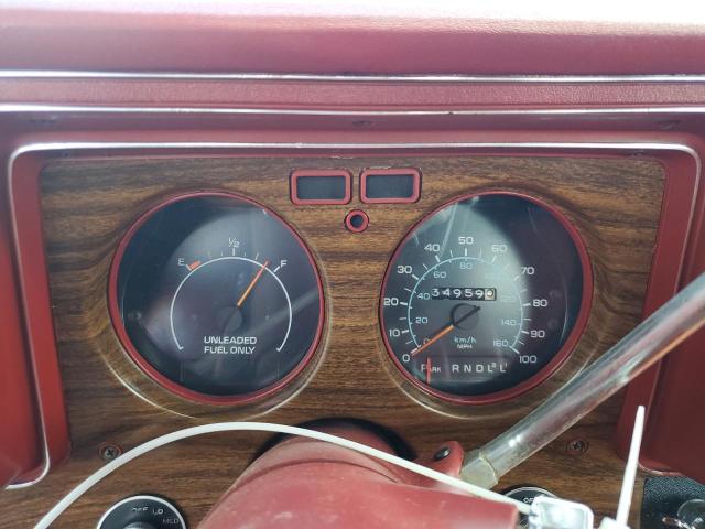 1H57U7B484260 - 1977 CHEVROLET MONTECARLO წითელი ფოტო 9