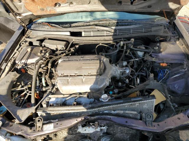 1HGCG2253WA005100 - 1998 HONDA ACCORD EX BLACK photo 11