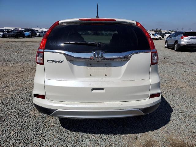 5J6RM3H59FL000495 - 2015 HONDA CR-V EX WHITE photo 6
