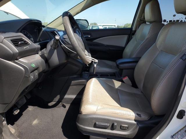 5J6RM3H59FL000495 - 2015 HONDA CR-V EX WHITE photo 7