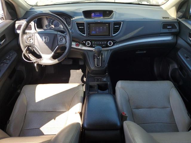 5J6RM3H59FL000495 - 2015 HONDA CR-V EX WHITE photo 8