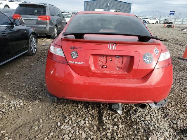 2HGFG12816H573347 - 2006 HONDA CIVIC EX RED photo 6