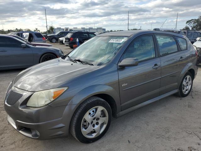 5Y2SL65877Z406381 - 2007 PONTIAC VIBE GRAY photo 1