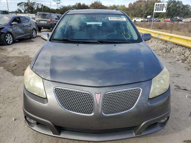 5Y2SL65877Z406381 - 2007 PONTIAC VIBE GRAY photo 5