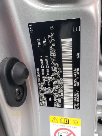 JTJBARBZ0K2198539 - 2019 LEXUS NX 300 BASE 银色 照片 12