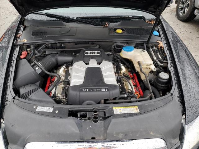 WAUKGAFB6BN038175 - 2011 AUDI A6 PRESTIGE შავი ფოტო 11
