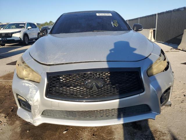 JN1BV7AP2EM673244 - 2014 INFINITI Q50 BASE Gümüş fotoğraf 5