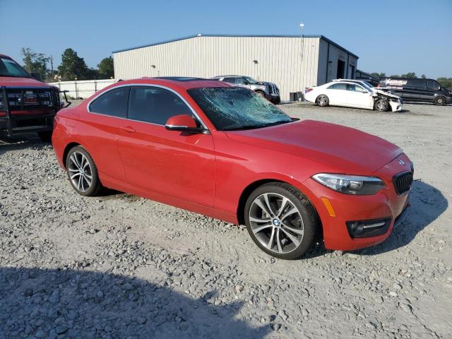 WBA1F9C56GV546004 - 2016 BMW 228 I SULEV RED photo 4