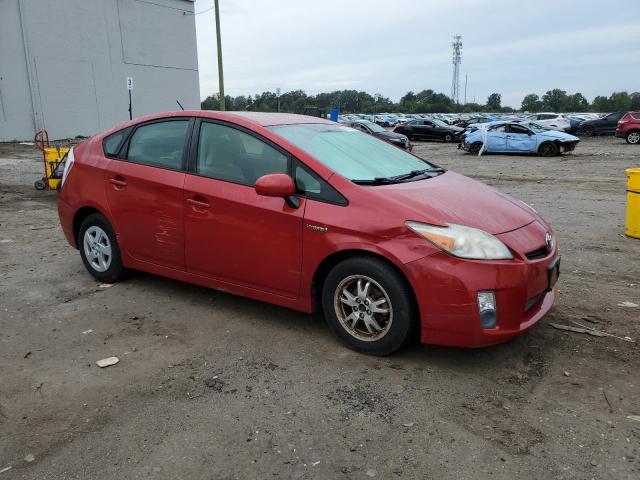 JTDKN3DU1B1442548 - 2011 TOYOTA PRIUS წითელი ფოტო 4