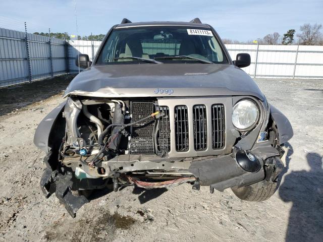 1J4GL38K76W240370 - 2006 JEEP LIBERTY RENEGADE GOLD photo 5