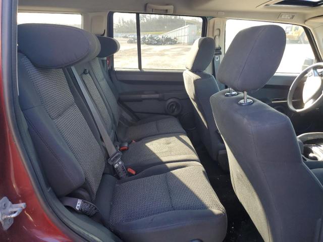 1J8HG48K48C149364 - 2008 JEEP COMMANDER SPORT მუქწითელი ფოტო 10