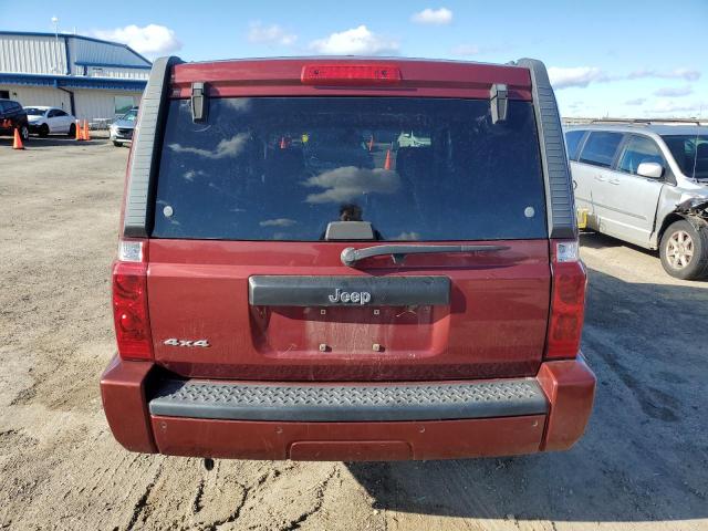 1J8HG48K48C149364 - 2008 JEEP COMMANDER SPORT მუქწითელი ფოტო 6