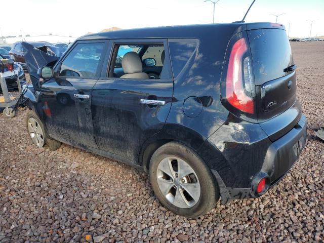 KNDJN2A28E7098114 - 2014 KIA SOUL BLACK photo 2