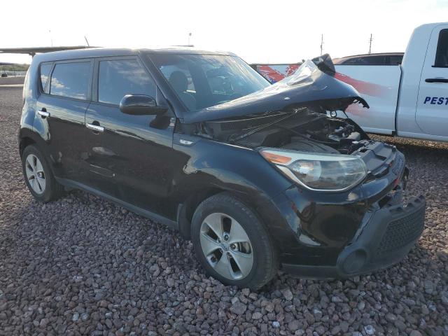 KNDJN2A28E7098114 - 2014 KIA SOUL BLACK photo 4