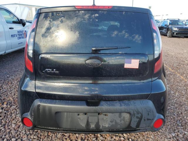 KNDJN2A28E7098114 - 2014 KIA SOUL BLACK photo 6