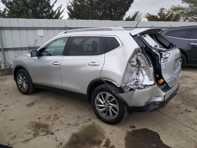 5N1AT2MV8EC759574 - 2014 NISSAN ROGUE S SILVER photo 2