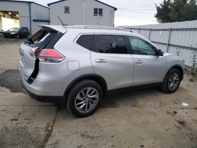 5N1AT2MV8EC759574 - 2014 NISSAN ROGUE S SILVER photo 3