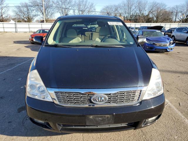 KNDMH4C73B6396869 - 2011 KIA SEDONA EX BLACK photo 5