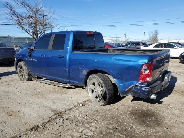 1D7RB1GT3BS638795 - 2011 DODGE RAM 1500 BLUE photo 2