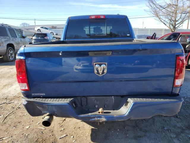 1D7RB1GT3BS638795 - 2011 DODGE RAM 1500 BLUE photo 6