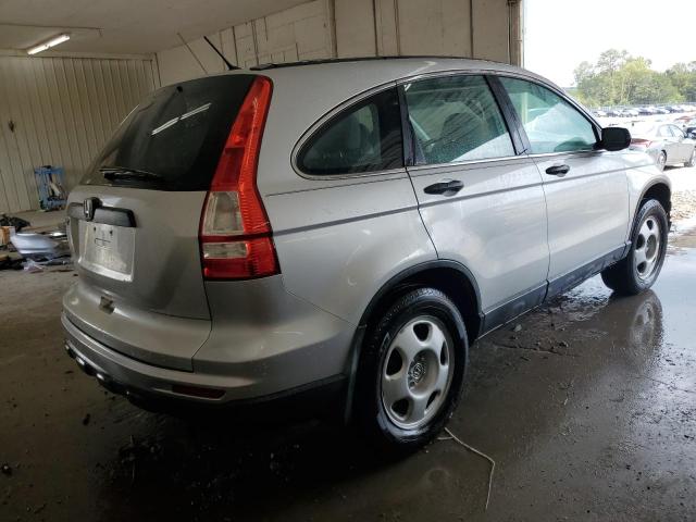 5J6RE3H33AL036073 - 2010 HONDA CR-V LX ვერცხლისფერი ფოტო 3