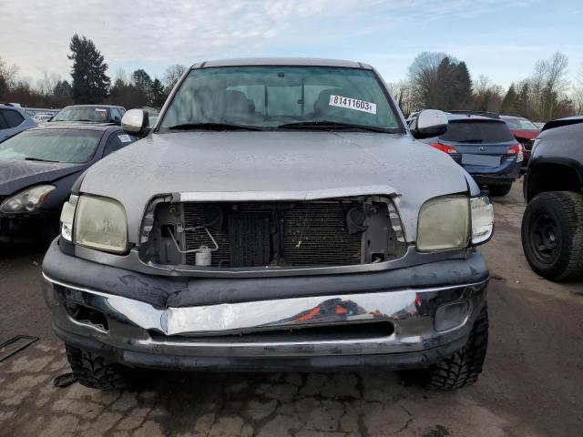 5TBBT44191S170729 - 2001 TOYOTA TUNDRA ACCESS CAB ნაცრისფერი ფოტო 5