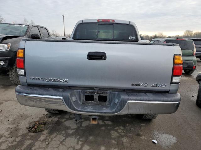 5TBBT44191S170729 - 2001 TOYOTA TUNDRA ACCESS CAB ნაცრისფერი ფოტო 6