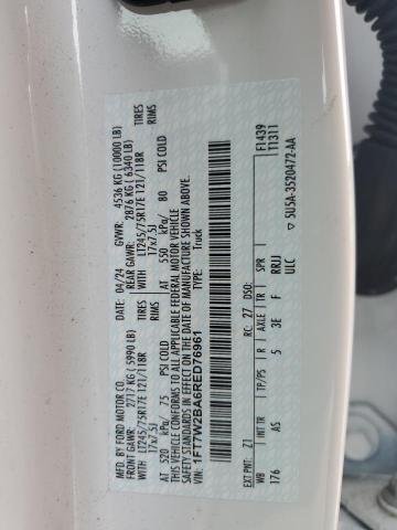 1FT7W2BA6RED76961 - 2024 FORD F250 SUPER DUTY WHITE photo 12