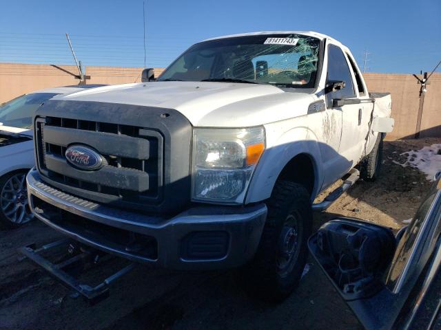 1FT7X2B69FEA59776 - 2015 FORD F250 SUPER DUTY WHITE photo 1