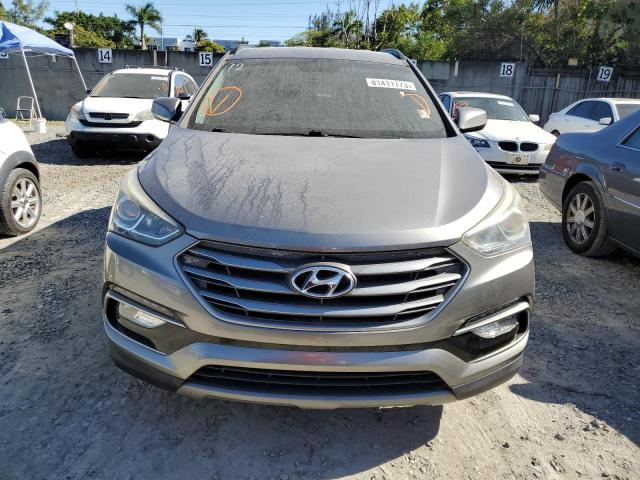 5XYZU3LB3HG424742 - 2017 HYUNDAI SANTA FE S GRAY photo 5