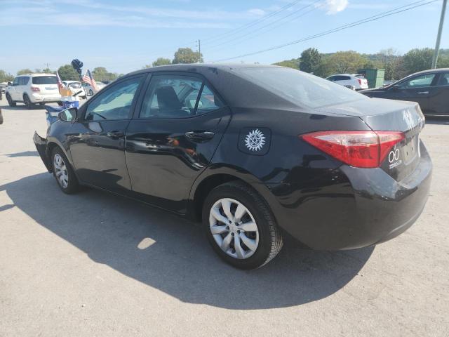 2T1BURHE9JC036990 - 2018 TOYOTA COROLLA L BLACK photo 2