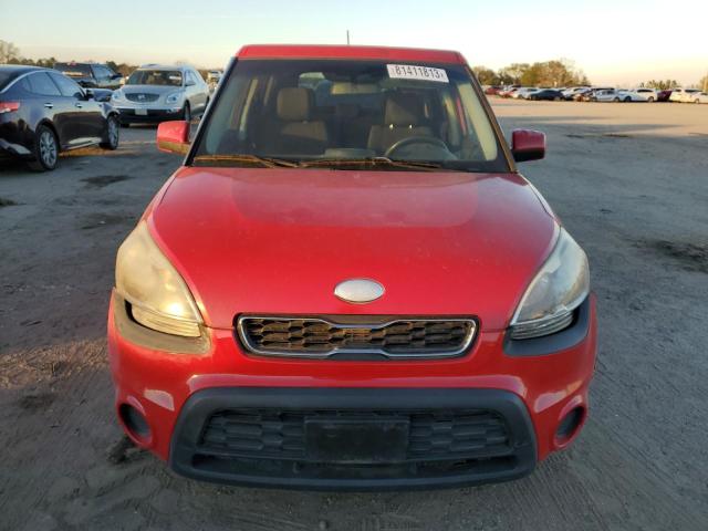 KNDJT2A54D7578147 - 2013 KIA SOUL RED photo 5