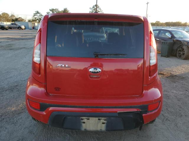 KNDJT2A54D7578147 - 2013 KIA SOUL RED photo 6