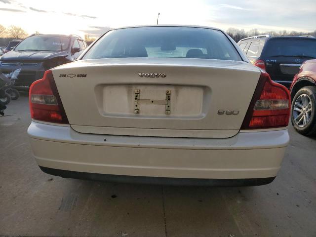 YV1TS92D731317133 - 2003 VOLVO S80 WHITE photo 6