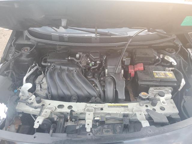 3N1CN7AP2CL819461 - 2012 NISSAN VERSA S BLACK photo 11