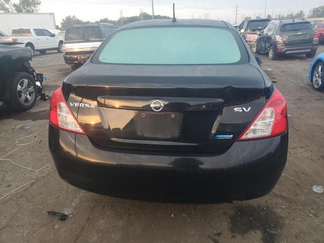 3N1CN7AP2CL819461 - 2012 NISSAN VERSA S BLACK photo 6