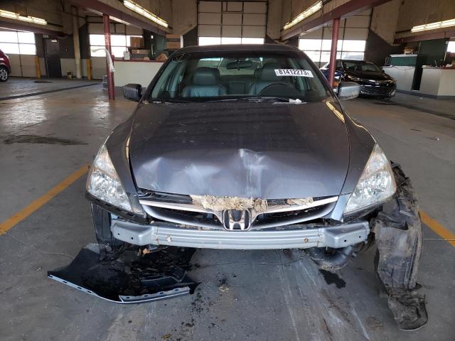 1HGCM56817A056191 - 2007 HONDA ACCORD EX GRAY photo 5