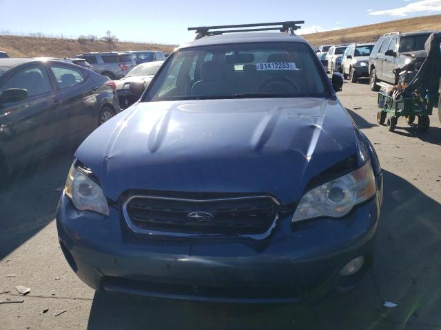 4S4BP61C677345675 - 2007 SUBARU LEGACY OUTBACK 2.5I BLUE photo 5