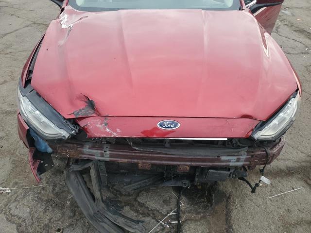 3FA6P0HD6KR193468 - 2019 FORD FUSION SE Կարմիր լուսանկար 11