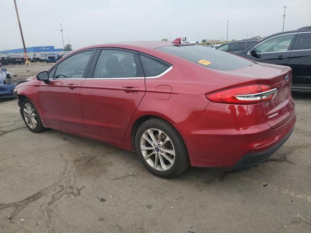 3FA6P0HD6KR193468 - 2019 FORD FUSION SE Կարմիր լուսանկար 2