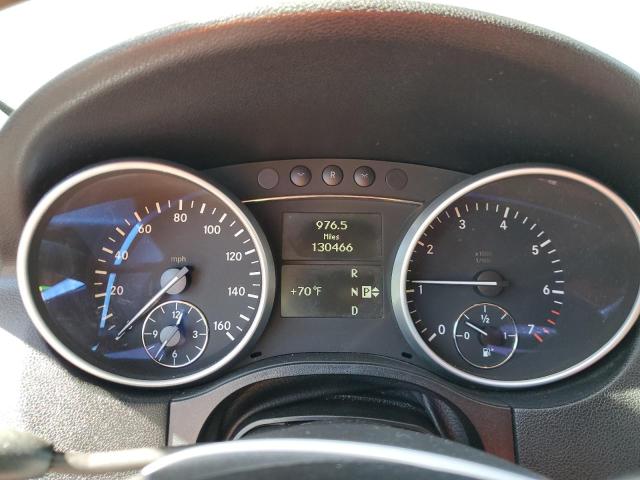 4JGBB8GB5BA711386 - 2011 MERCEDES-BENZ ML 350 4MATIC BLACK photo 9