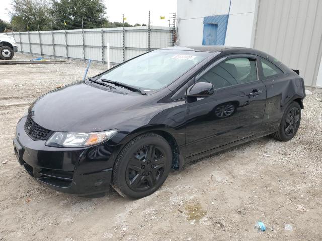 2HGFG1B6XAH513719 - 2010 HONDA CIVIC LX BLACK photo 1