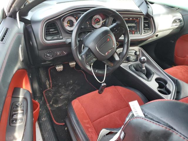 2C3CDZFJXNH172050 - 2022 DODGE CHALLENGER R/T SCAT PACK WHITE photo 8