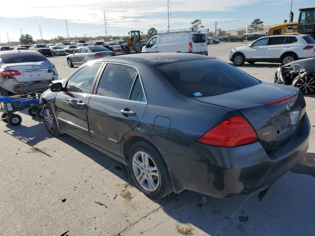 1HGCM56757A115685 - 2007 HONDA ACCORD EX BLACK photo 2