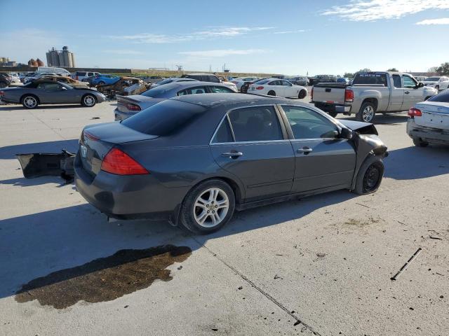 1HGCM56757A115685 - 2007 HONDA ACCORD EX BLACK photo 3