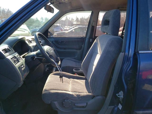 JHLRD1843WC055898 - 1998 HONDA CR-V LX BLUE photo 7