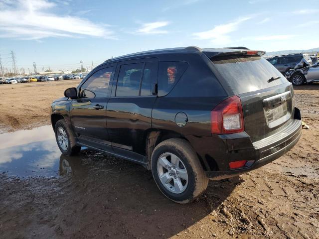 1C4NJCBA9FD438611 - 2015 JEEP COMPASS SPORT BLACK photo 2